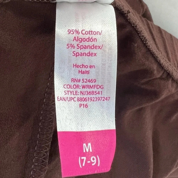 Girls No Boundaries Brick Orange Leggings Size M (7-9 Years) NWOT - Picture 7 of 7